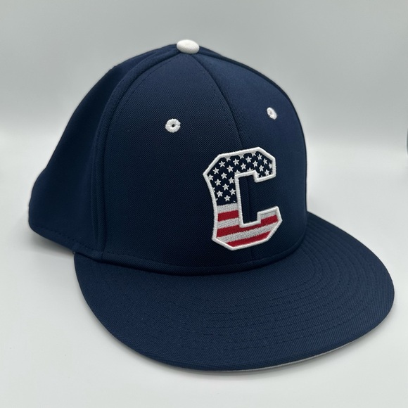 Cleveland Cavaliers Hat XL A-FLEX Stretch Fitted The Game Pro GAMETEK Patriotic - Picture 2 of 9